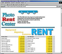 Rent Page